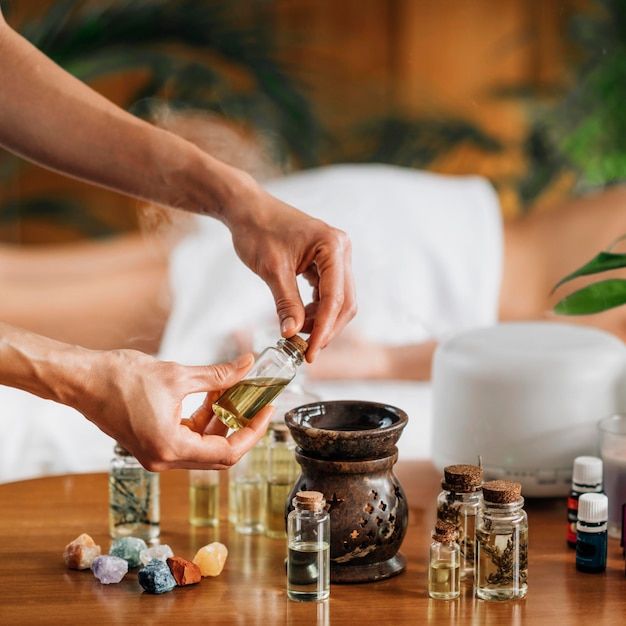Aroma Therapy at Jasmin Spa